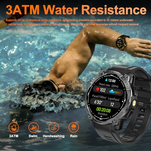 FESMEY Rugged Military Smart Watch for Men with GPS Review
