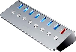 UKCOCO USB Hub Adapter 1pc 7 USB Splitter USB Hub for PC Extension Cord Splitter USB Hubs Portable