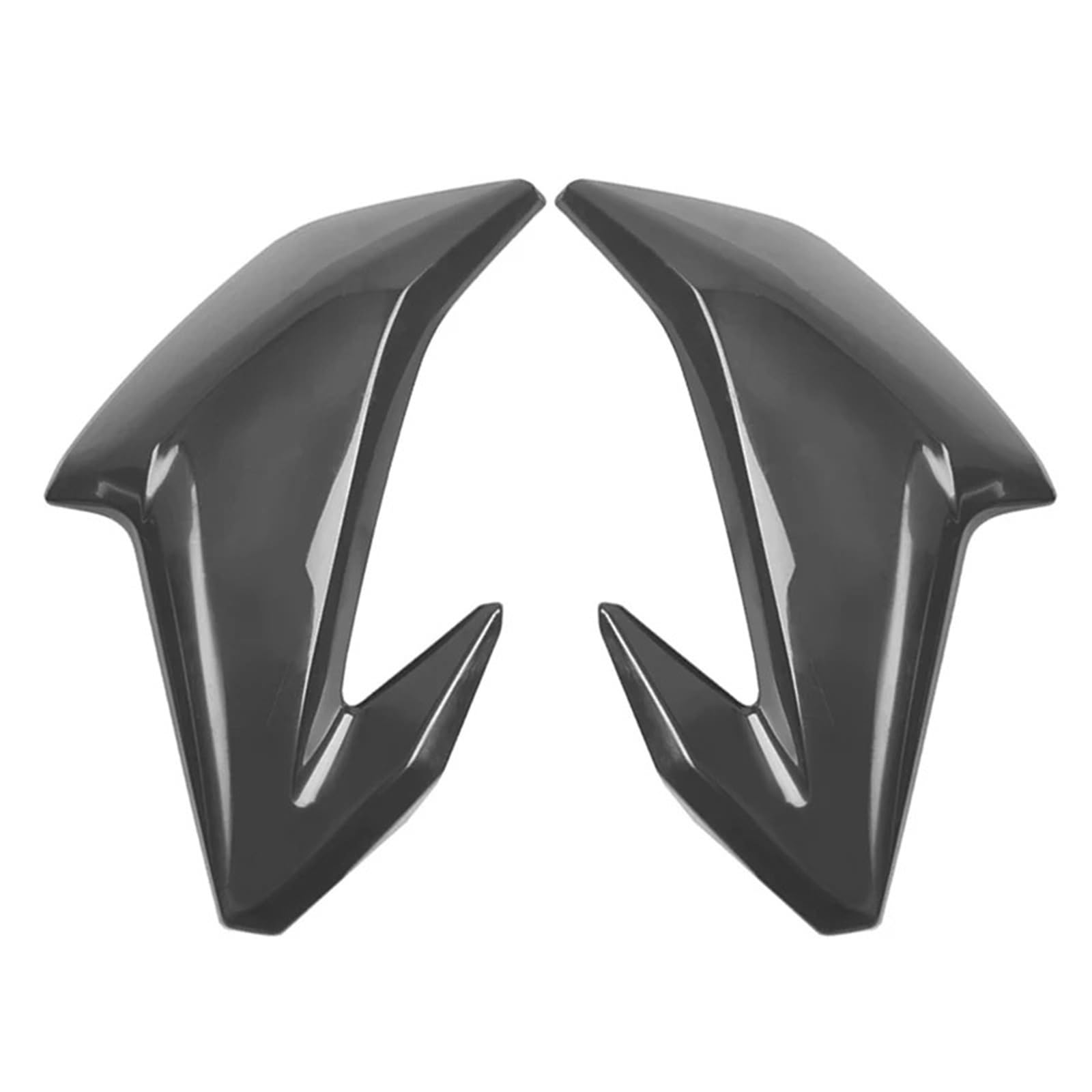 Lewy lub prawy przedni panel osłony zbiornika paliwa motocykla, rama wykończeniowa owiewki, pasuje do Kawasaki Z 900 2017 2018 2019 panelu chłodnicy motocykla(Unpainted-1 Set)