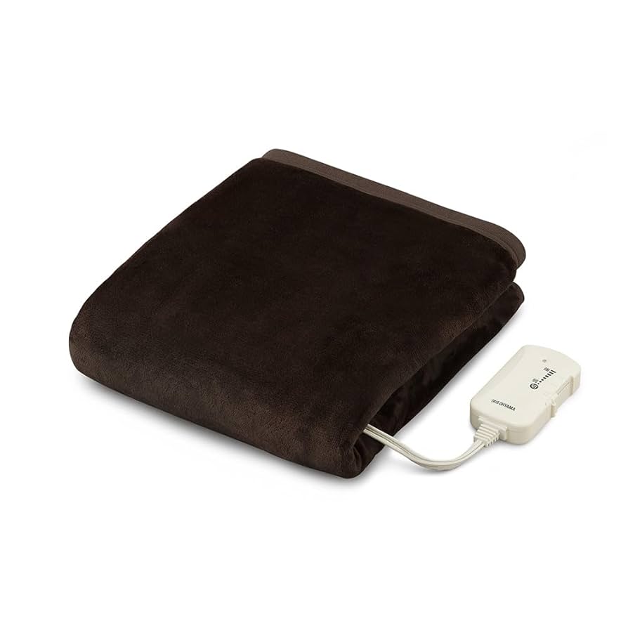 【新着商品】[IRIS OHYAMA] 電気毛布 EHB-FK1480B-DT Amazon | アイリスオーヤマ 電気毛布 敷き 140×80cm 洗える 抗菌