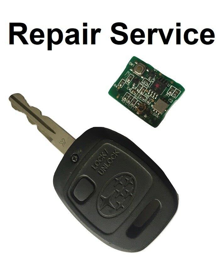 Réparation clé télécommande Subaru 1 bouton CR1620 micro interrupteur switch