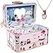 Vetbuosa-3D Holzpuzzle für Erwachsene Kinder, Ballerina Musikalische Schmuckkästchen für Mädchen , Magic Modellbausatz mit Alice Melodie