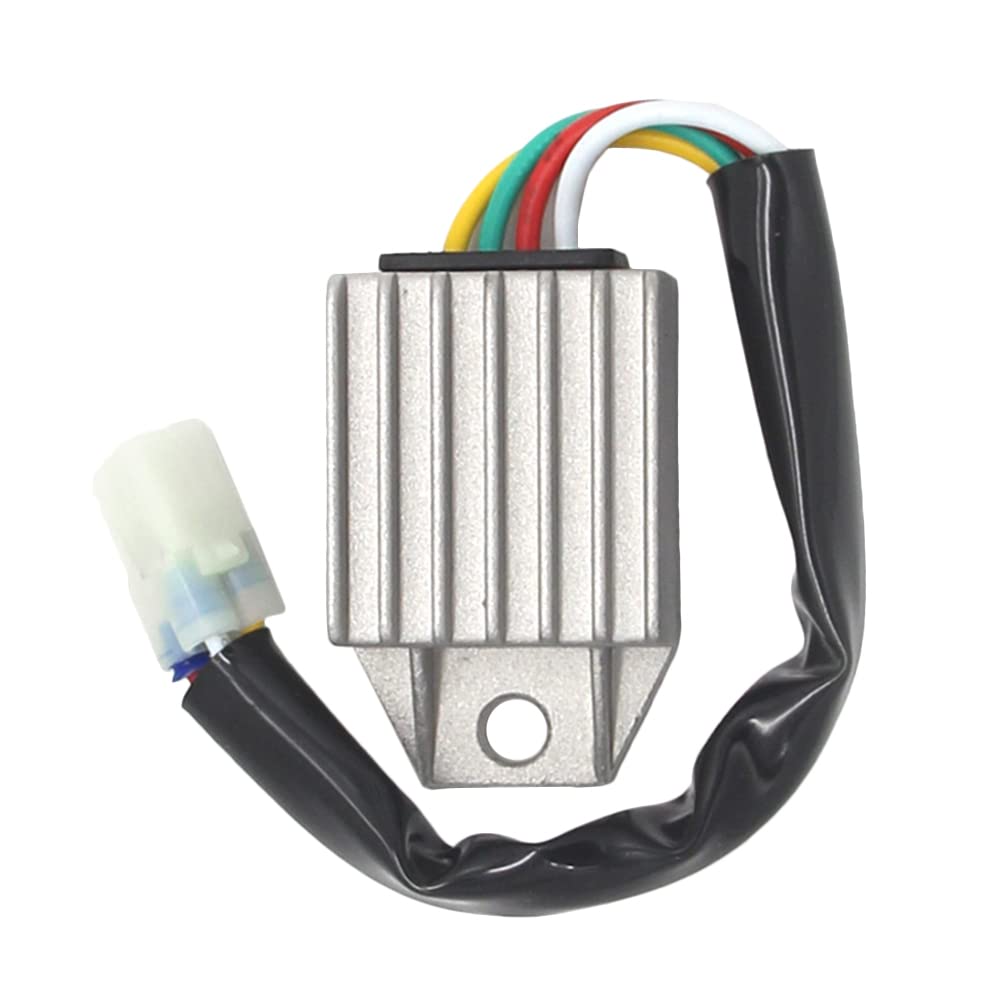 Riloer Regulador de voltaje de motocicleta, apto para Ho-nda CRF250X 2004-2017, CRF450X 2005-2016