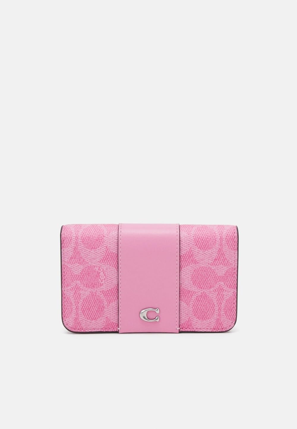 小物 Coach pink buckle belt photo key holder Coach pink buckle belt photo key holder