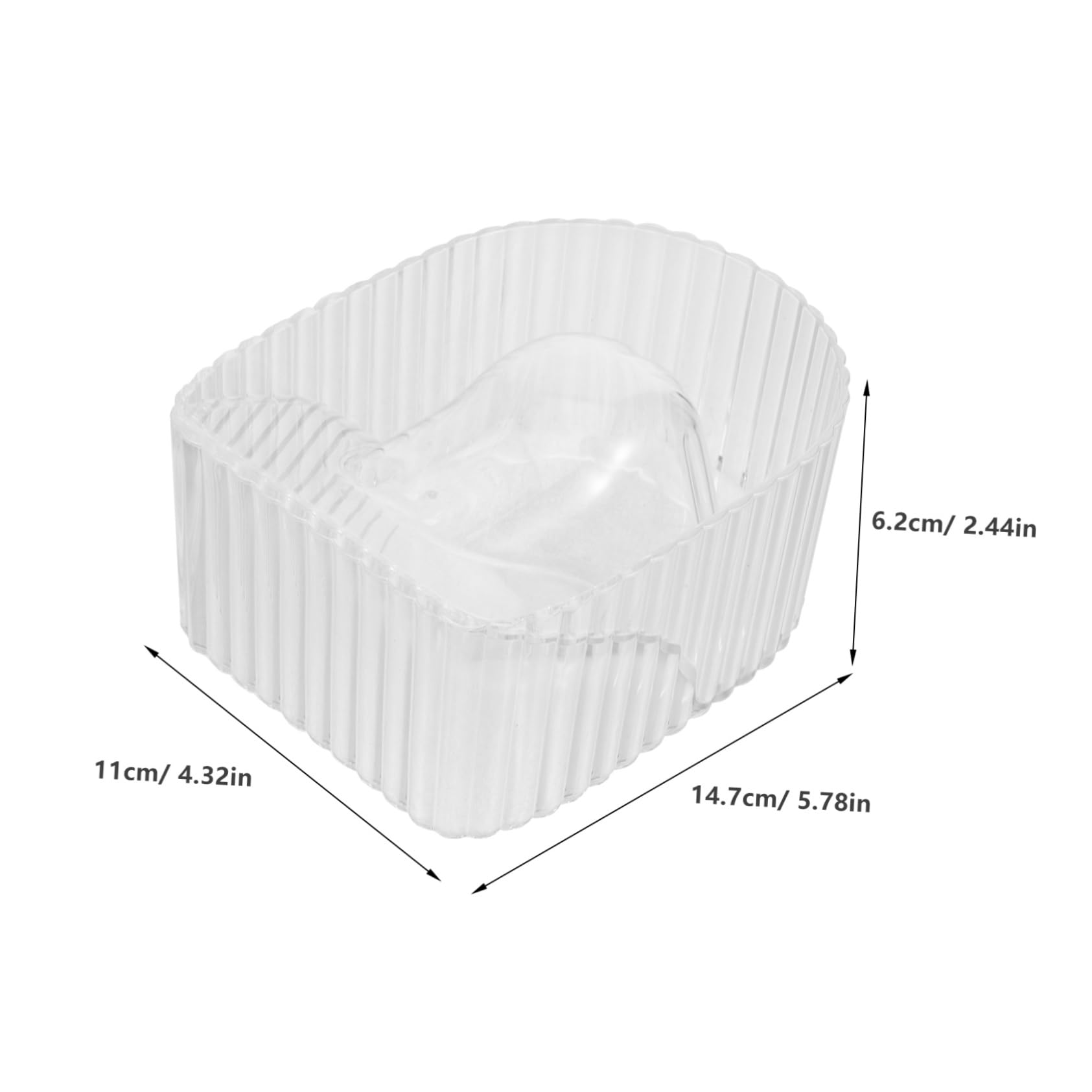 SOESFOUFU Large Manicure Soaking Bowl Nail Polish Remover Bowl Nail Art Bowls Nail Salon Supplies Finger Soaking Bowl