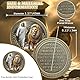 Jesus Und Löwe Von Juda Christliche Challenge Coin, Offenbarung 5:5 Bibelvers - Bronze Gebetstaschen Token Für Männer Und Frauen, Religiöse Geschenke