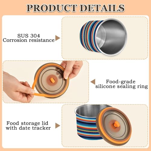 Contenedor Hermético de Acero para Café 500ml Blueangle miniatura 4