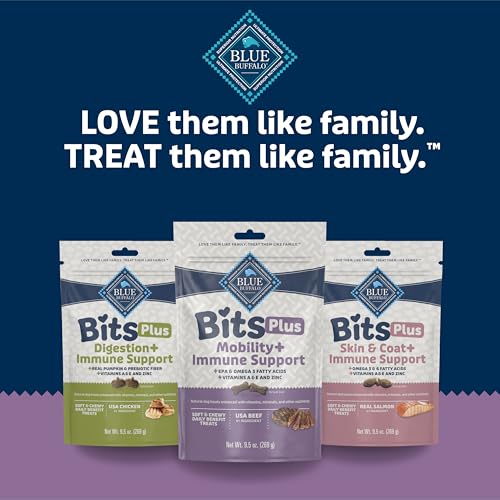 Blue Buffalo Bits Plus Beef Dog Treats, 9.5 oz - image 8