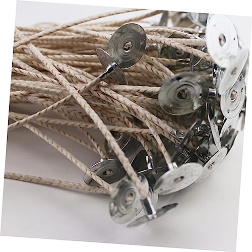 Base metálica para mechas de vela con 400 piezas miniatura 2