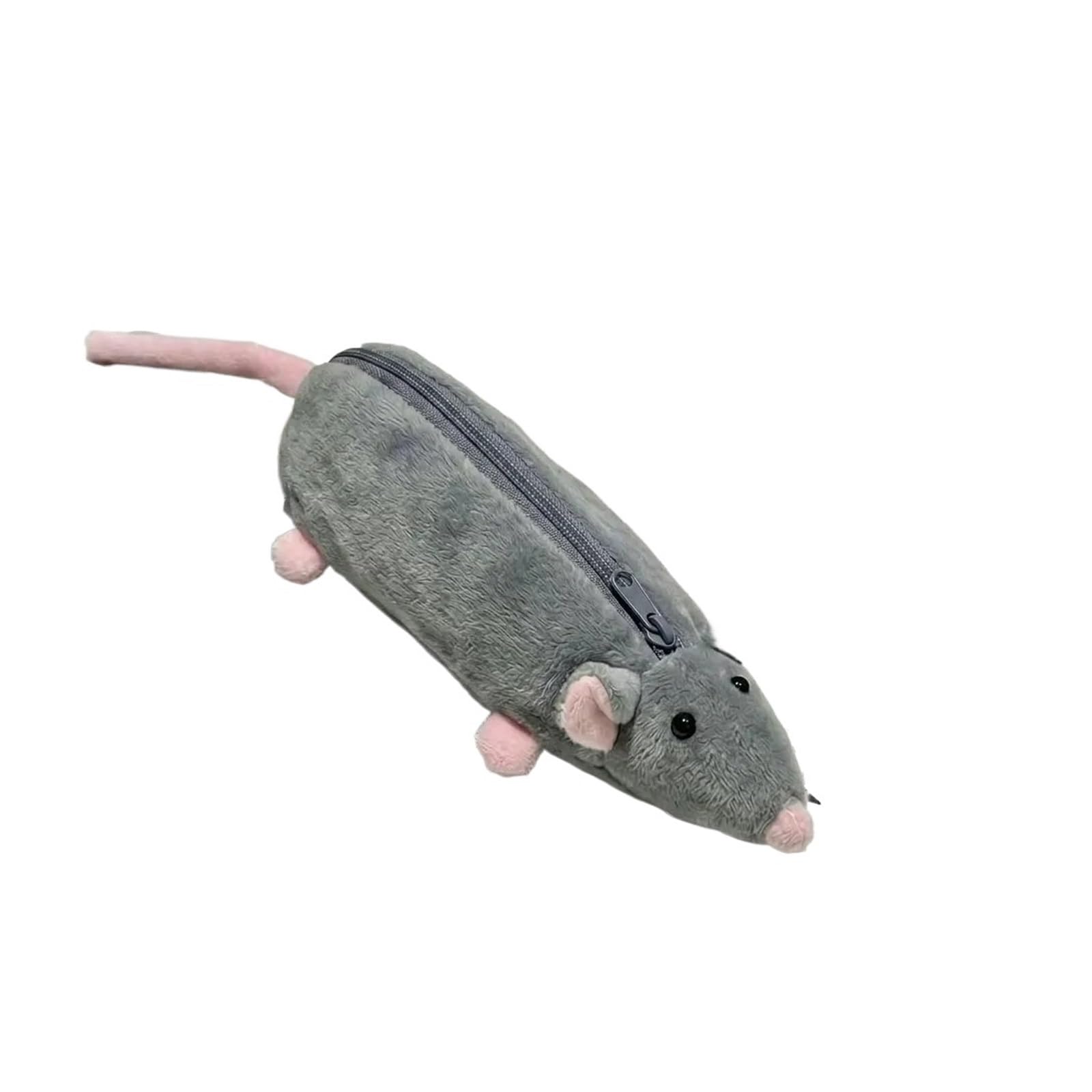 1 astuccio in peluche for mouse for studenti | Design a cartoni animati, grande capacità, peluche divertente, estetica, regalo
