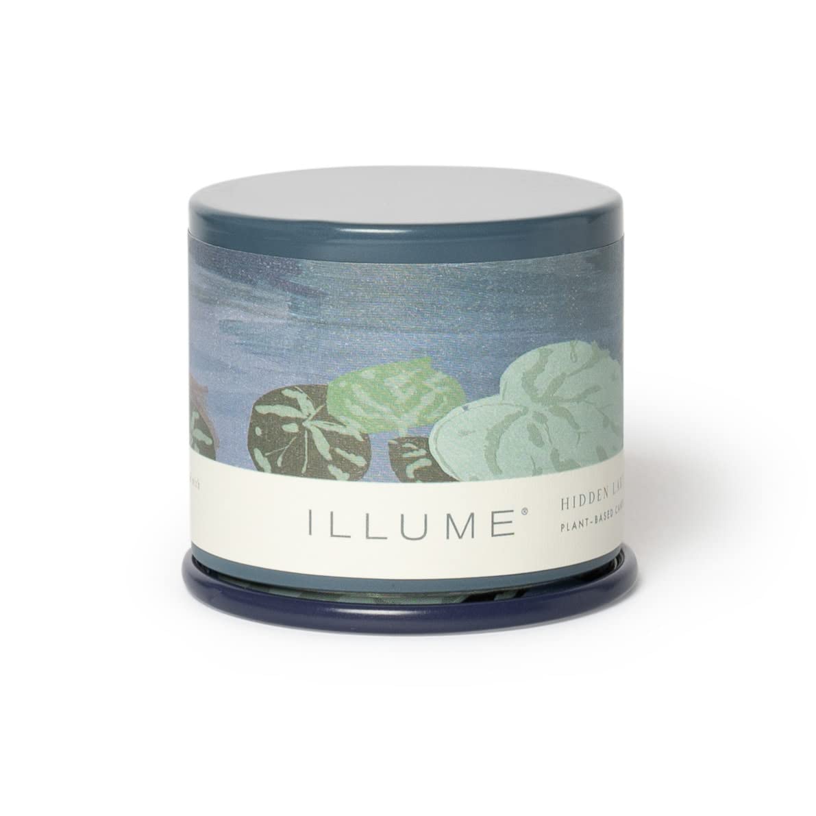 IllumeBeautifully Done Essentials Hidden Lake Demi Vanity Tin Scented Candle