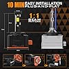 JinDot D3S D3C D3R LED Lampadine per fari 30000LM 6000K Cool White 700% di luminosità Plug and Play per zavorra originale Kit di conversione High/Low Beam, Confezione da 2