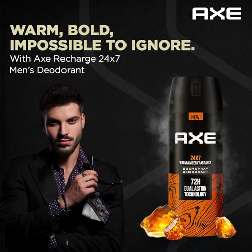 Image of Axe Recharge Long Lasting Deodorant Bodyspray For Men 150 ml, Pack of 4