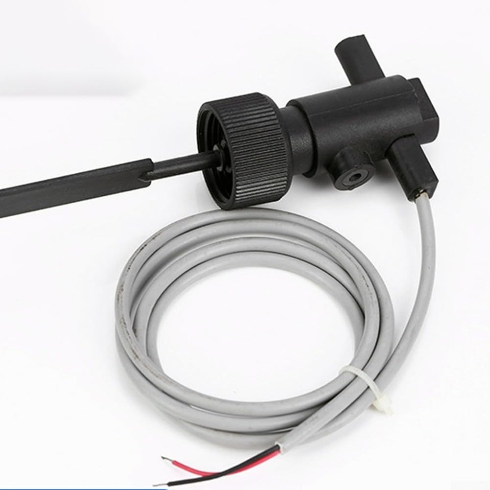 FS-10 Interrupteur de débit à palette 1L/min avec réglages réglables, plastique résistant à la chaleur, 100 V, compatible avec chauffe-eau à pompe à chaleur, équipement de natation, gaz