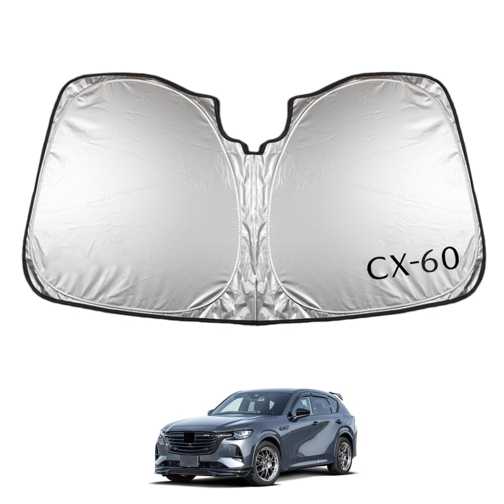 Amazon | SAWAKAKI CX-60 KH系 専用設計 サンシェード フロントガラス