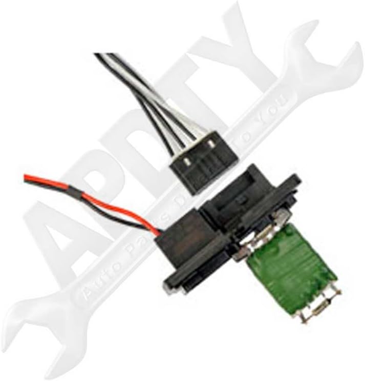 APDTY 084519 Blower Motor Speed Resistor and Harness Pigtail