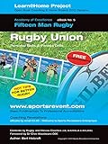 Book 5: Learn @ Home Coaching Rugby Union Project: Academy of Excellence for Coaching Rugby Union Personal Skills (English Edition)