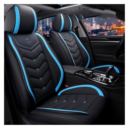 Housses de siège voiture bleu ciel imperméables pour Ford Focus Kuga