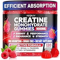 120-Count Monohydrate Complex 9000MG Pre-Workout Creatine Gummies only .99-.22: eDeal Info