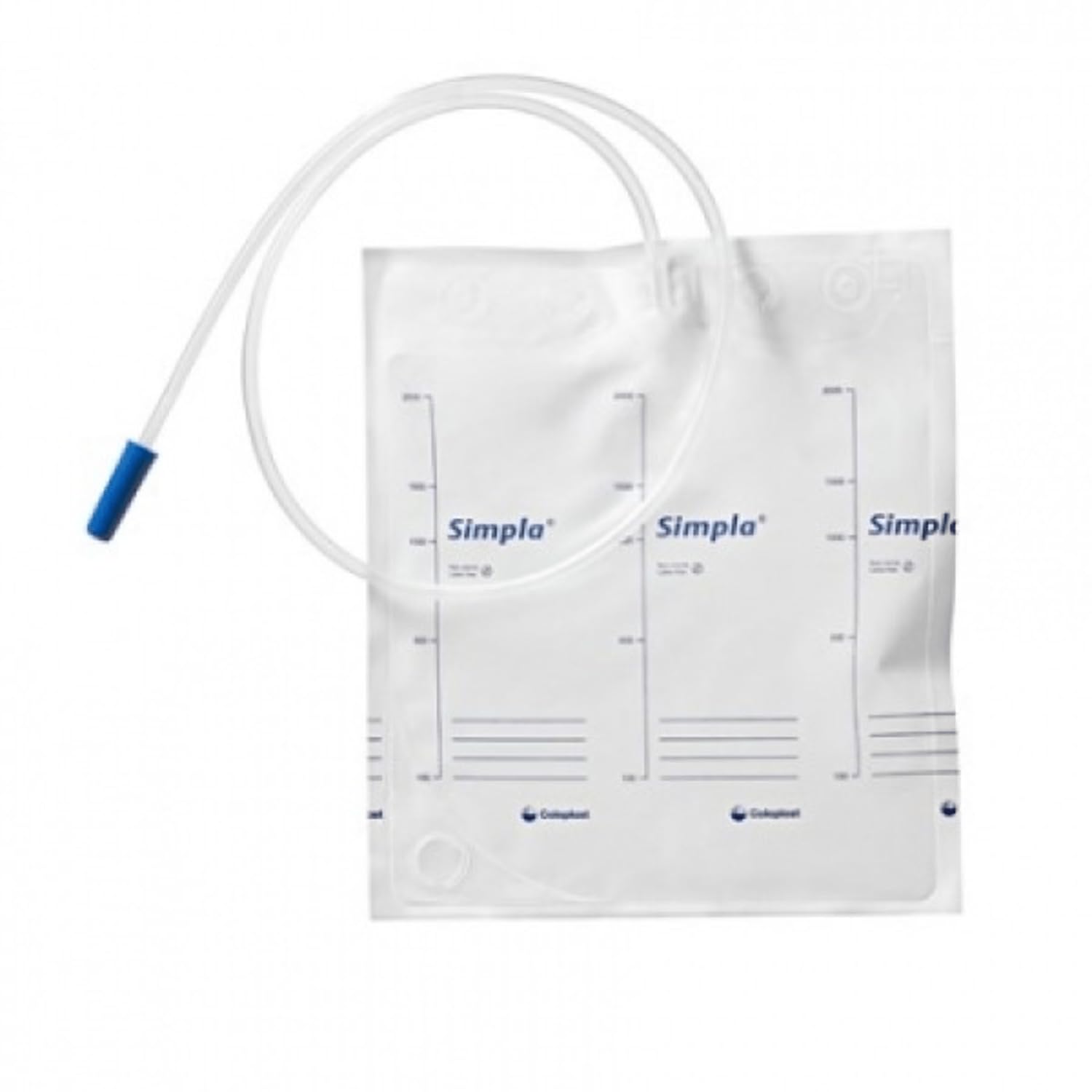 Bolsa de recogida de orina Simpla de 2 L en paquete de 10 unidades para cama