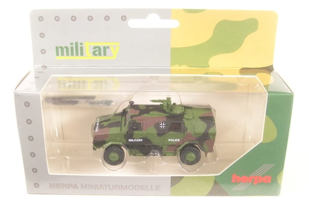 Herpa 746700 - 1/87 ATF Dingo 2 ""Bundeswehr Military Police"" (Flecktarn) - New