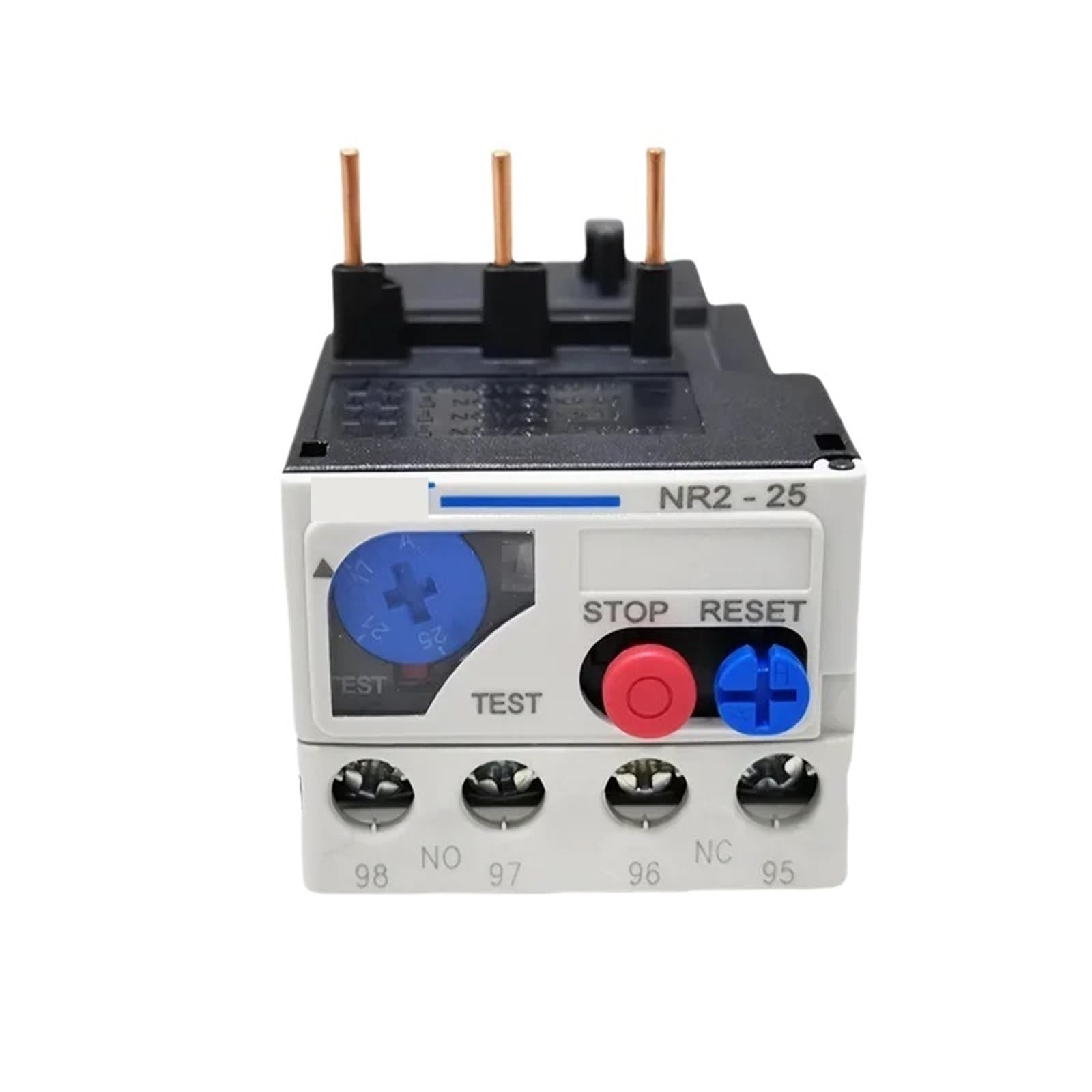 1 Uds NR2-11.5 NR2-25 relé de protección térmica relé de sobrecarga térmica for NR2 1A 1.6A 2.5A 4A 6A 8A 10A 13A 18A 25A 36A