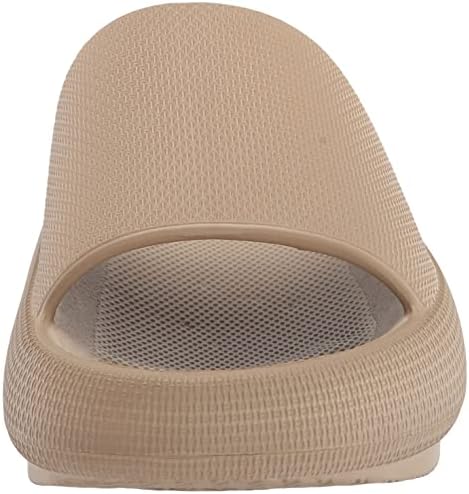 Kenneth Cole Women's Women's Mello Eva Slide Sandal, Taupe, 10 | Image 1