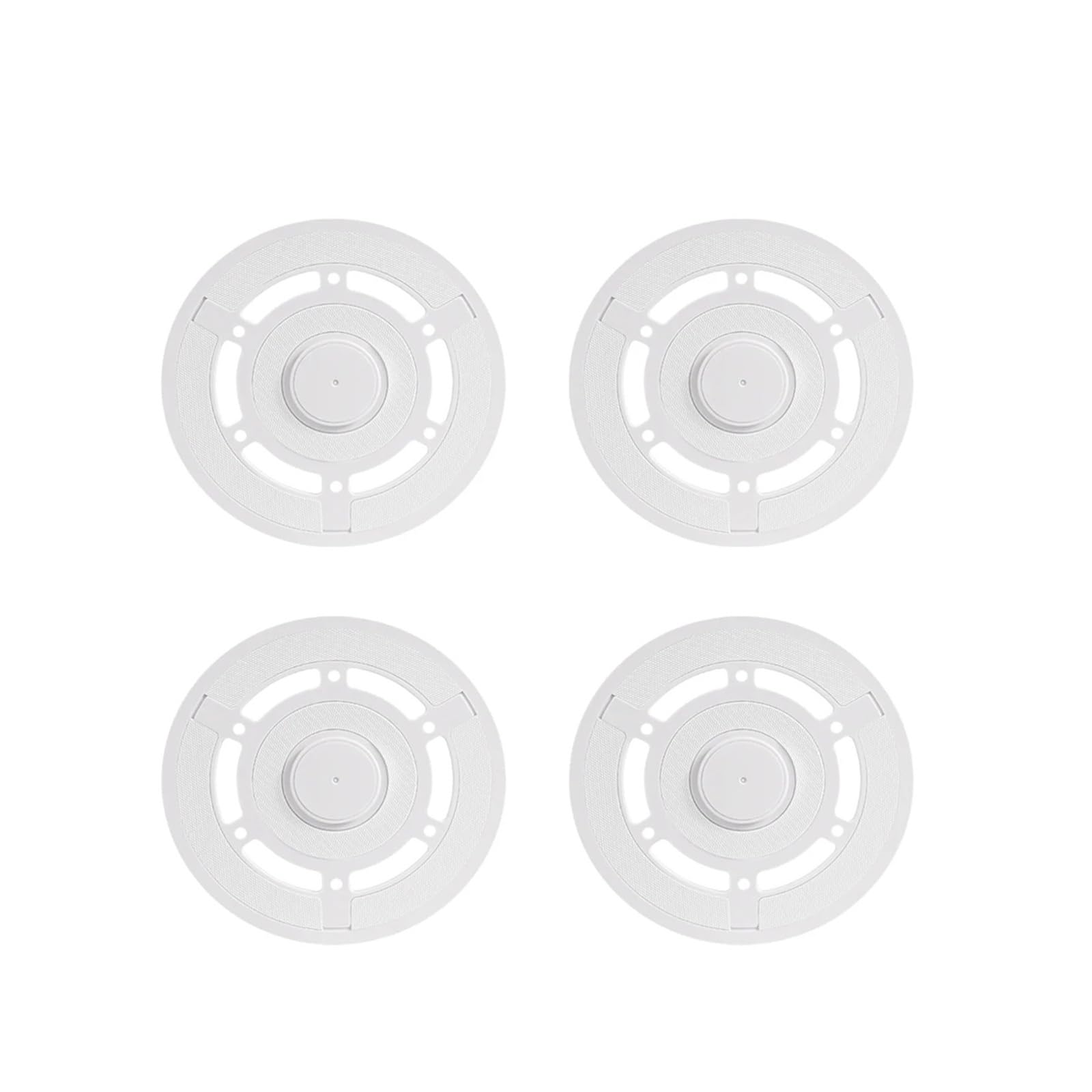 VIXWDRUTY Compatible For Ecovacs，Compatible For Deebot ，T10 Washable Mop Plate Board Rag Holder Robot Vacuum Cleaner Parts(4pc white mop holder)