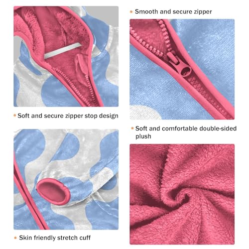 GuoChe Cow Blue Boy Fleece Jacket3