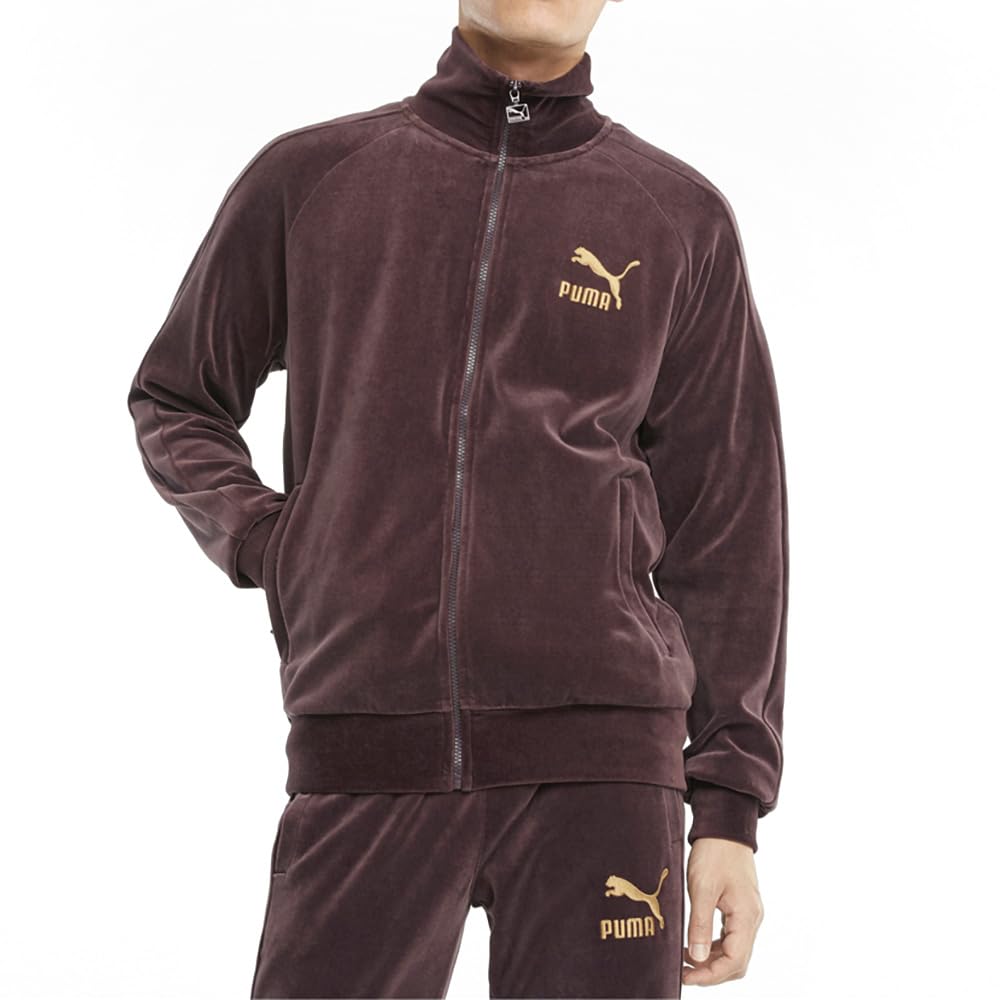 Puma Men's Fudge Iconic T7 Velour Track Jacket, S