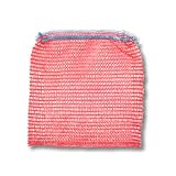 AGRI plus 100 sacchetti per verdure rossi con cordino, 50 x 80 cm, diverse misure, sacchi a maglia grossa con volume di 20 kg, sacchetti per cipolle, carote, carote e frutta