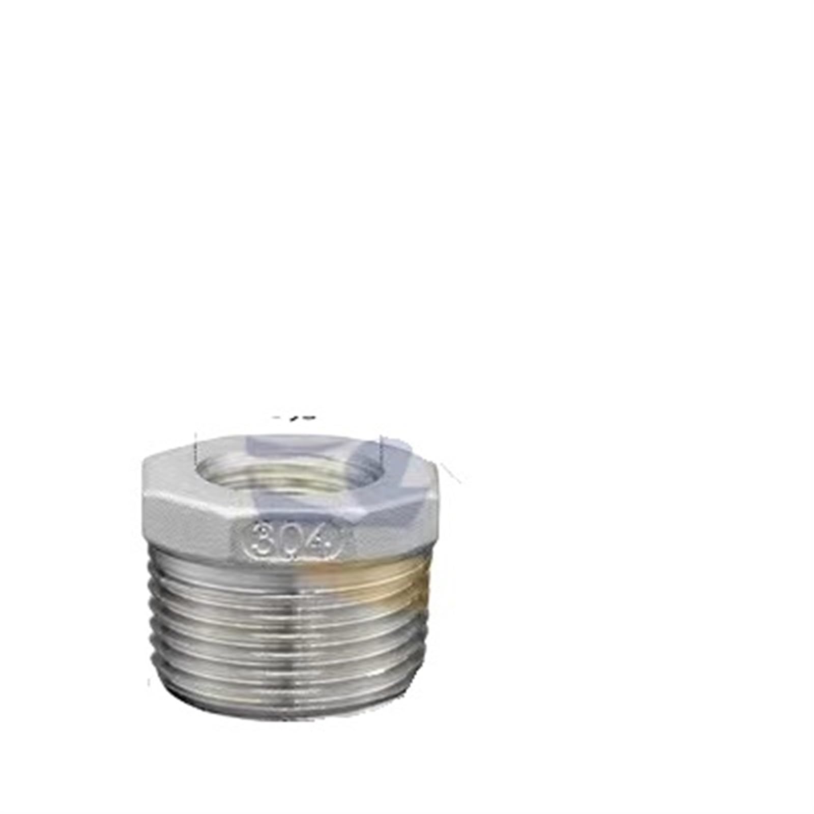 Adaptateur de filetage en acier inoxydable 304 haute pression DN40 mâle vers DN20 femelle