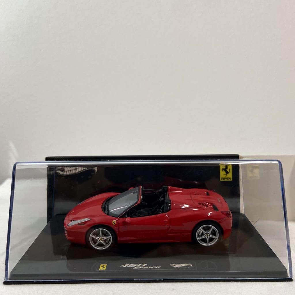 Amazon | 限定車 ELITE 1/43 FERRARI 458 SPIDER Red エリート 