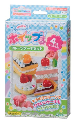 Whipple W-37 Fruit Cake Set Japanese Sample/replica Food Making Kits