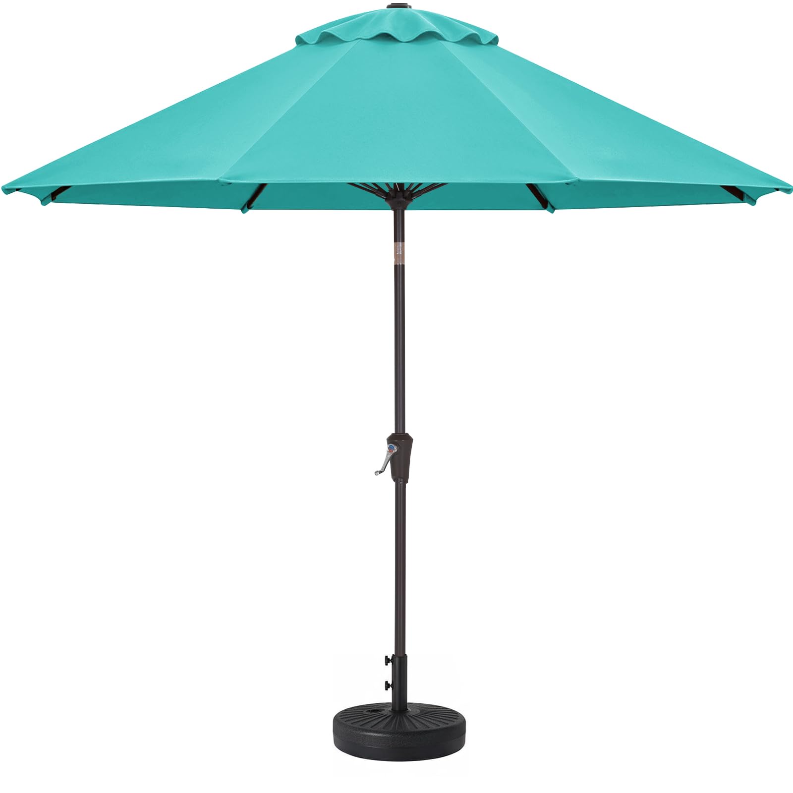ABCCANOPY 9FT Patio Umbrella Outdoor 8 Ribs Table Umbrella(Lake)