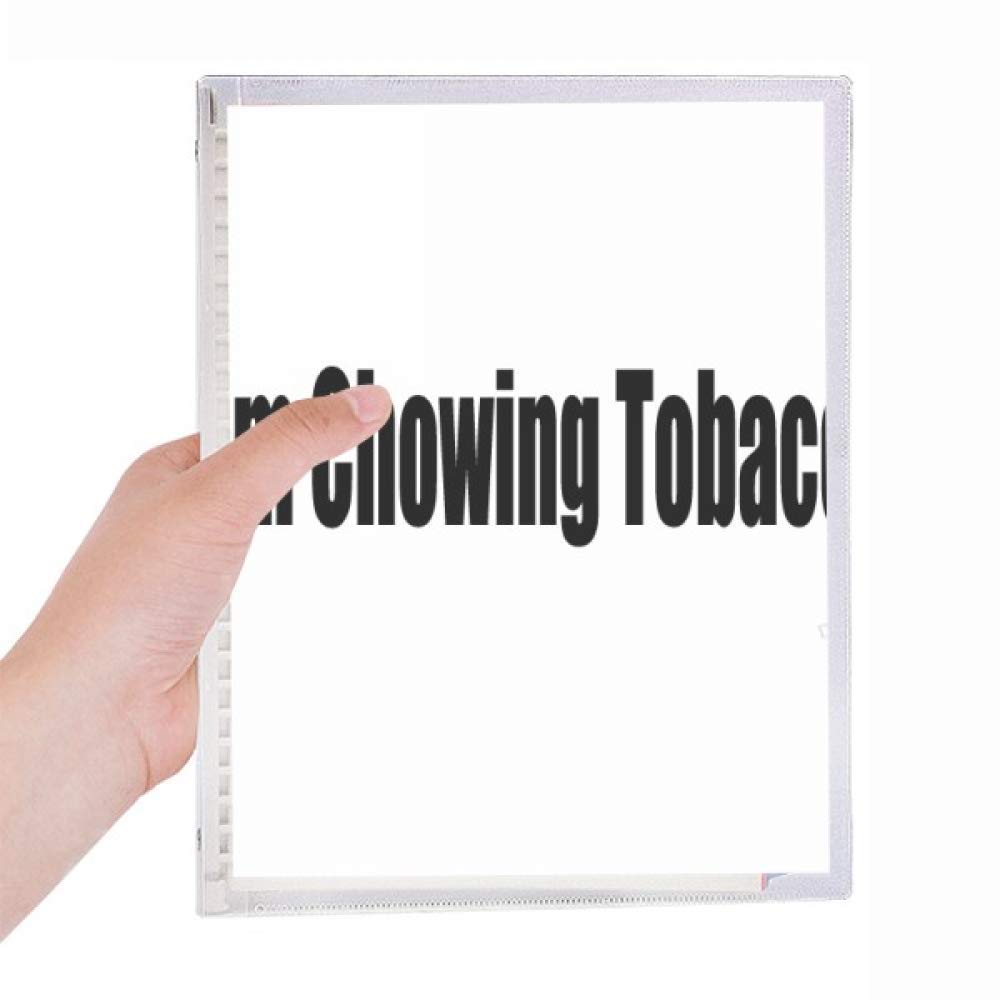 Cahier à spirale rechargeable avec citation format A5 pour notes - 5