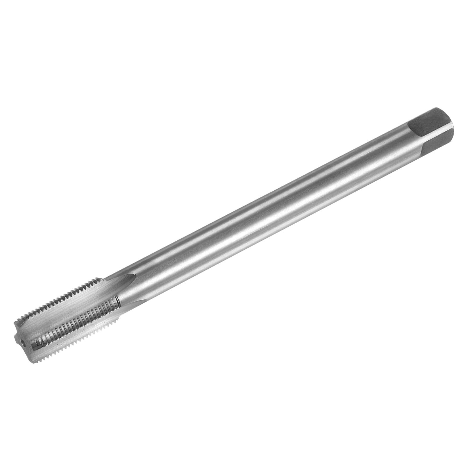 uxcell Metric Thread Tap M15 x 1.25 H2 160mm Extra Long Straight Flute Screw Thread Milling Machine Taps Threading Tapping Repair Tool