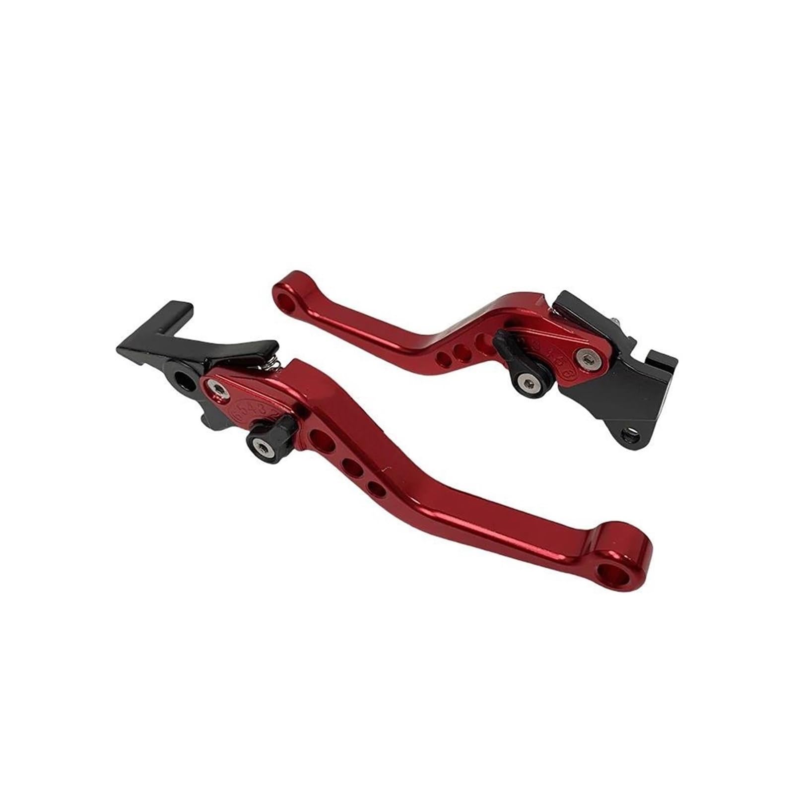 MBPBVRVAF Handlebar Clutch Brake Universal CNC Motorcycle Clutch Brake Levers Accessories Modified Horn Adjustable Hand Drum Lever GY6 Modification Adjustable Clutch Leve(E)