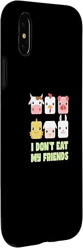Miniatura 9 de Funda para iPhone 12 mini Pig Fish Bunny Friends para personas veganas