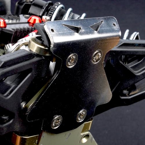 Image of Skid Plate Chassis Guard for Arrma 6S,Skid Plate Chassis Upgrade Part | 1 /8 Talion EXB /Typhon TLR /Kraton EXB /Notorious EXB,2mm Thick Chassis Armor Undershield Protector Bottom Cover-304SS