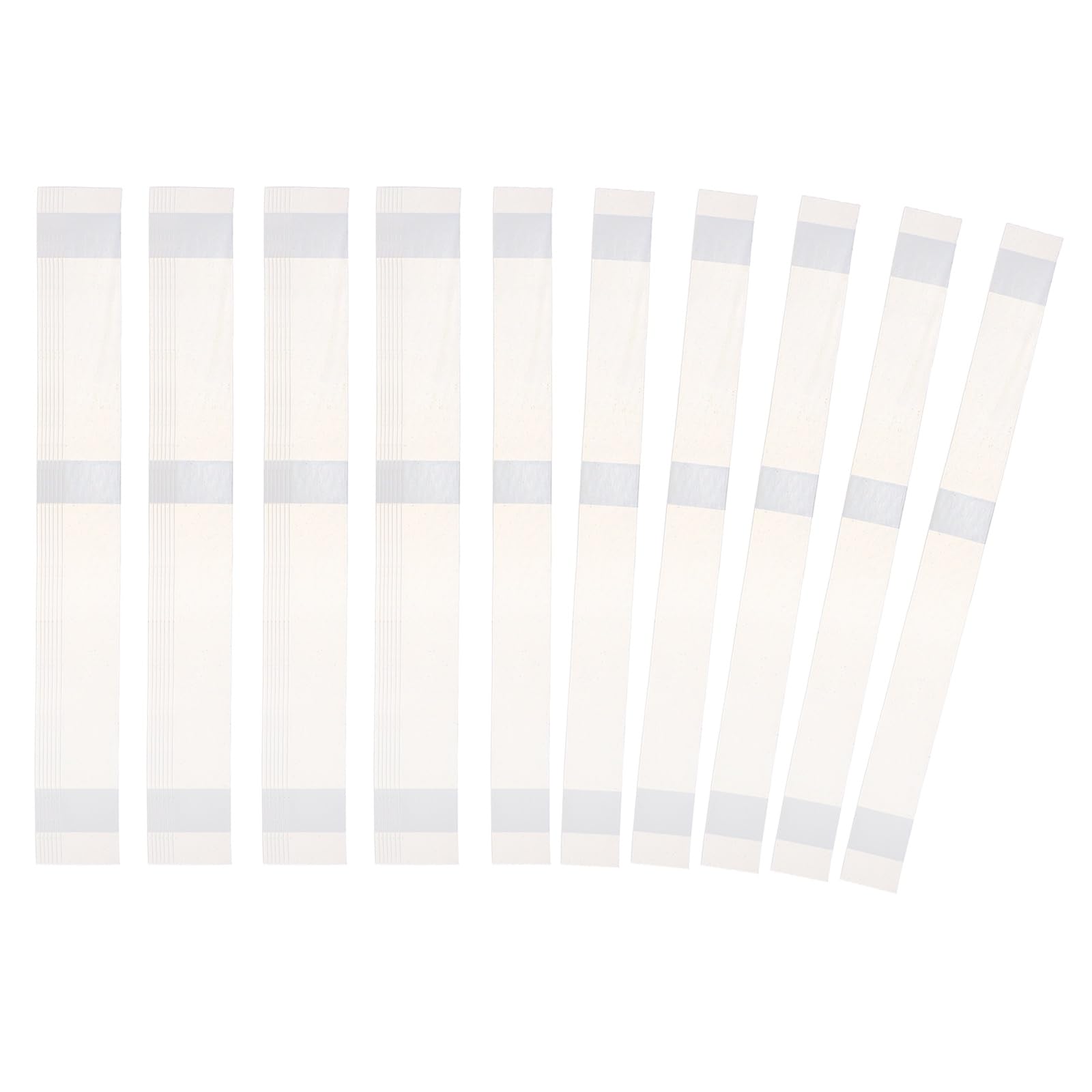 PATIKIL 50Pcs Book Binding Hot Melt Adhesive Glue Strip, 11.2 Inch 25mm Hot Melt Resin Strips for Book Repair Glue Binding Albums Pictures Files
