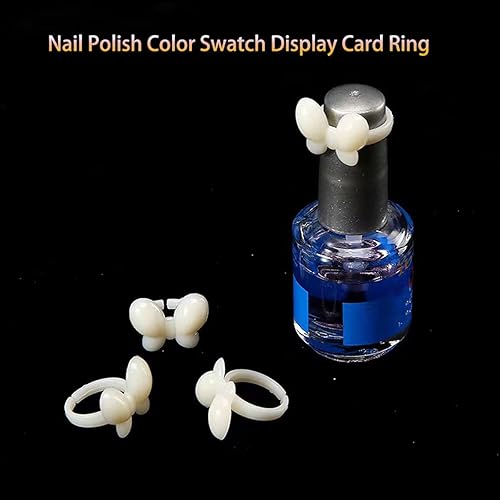 Miniatura 5 de 200 unidades de barras de uñas de gel, punta de manicura de mariposa para arte de uñas, herramienta de visualización de color, muestras de uñas