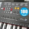 Plixio 61-Key Digital Electric Piano Keyboard & Sheet Music Stand - Portable Electronic Keyboard for Beginners (Kids & Adults) #2