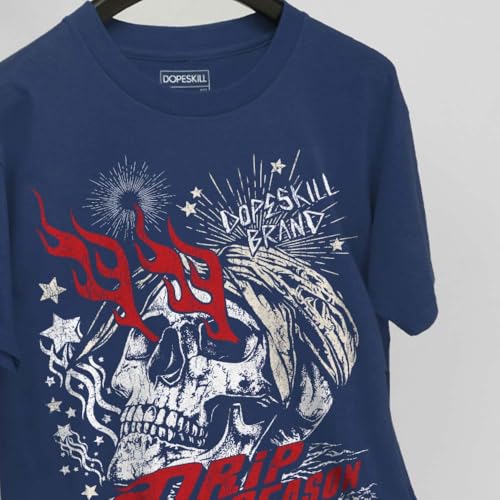 Image of DopeSkill Halloween Graphic Tee Streetwear Hip Hop Hypebeast Unisex T-Shirt Sneaker Colour Matching Shirts Spooky Graphic