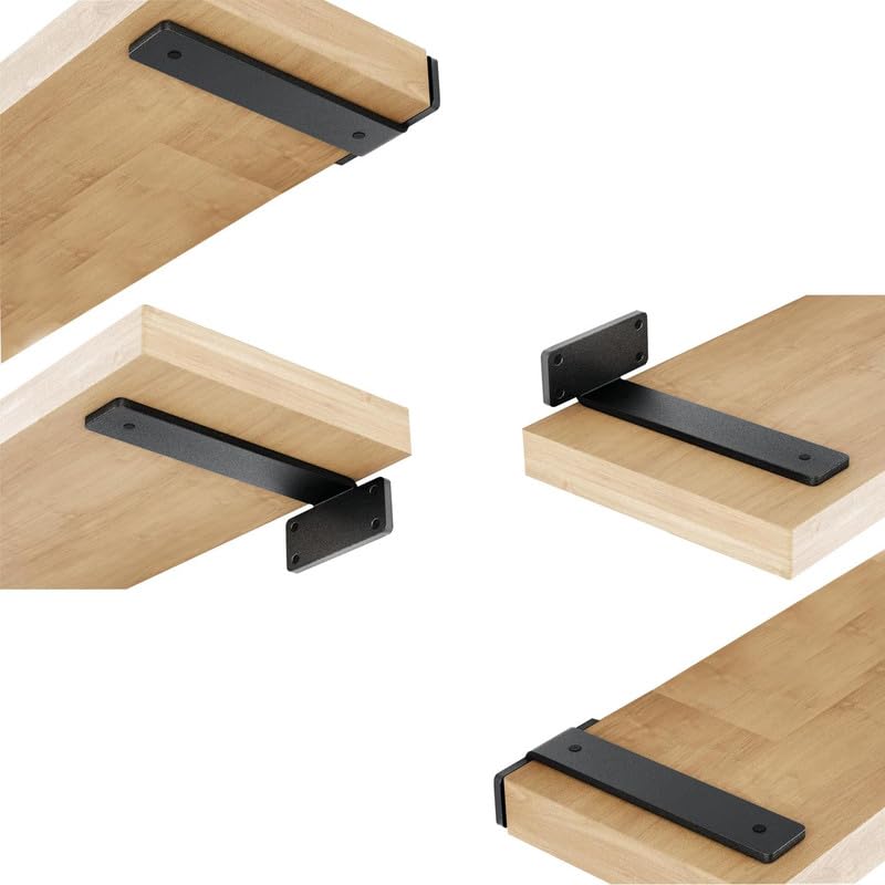 See full amazon price history chart for Sharpex Heavy Duty Shelf Bracket for Wall Shelves Angle Brackets with Screws | Decorative Corner Shelf Supporter Wall Rack-Powder Coated Angle Wall Metal Only Brackets Black (4) Sharpex Heavy Duty Shelf Bracket for Wall Shelves Angle Brackets with Screws | Decorative Corner Shelf Supporter Wall Rack-Powder Coated Angle Wall Metal Only Brackets Black (4) (B0CQTK9F6B) Amazon Price History, Amazon Price Tracker