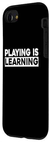 Vista 32 de iPhone 15 Playing Is Learning Groovy Funny Early Childhood Education Case