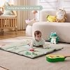 UTEX Premium 9-in-1 Tummy Time Mat, Baby Play Mat, Soft Sensory Mat for Infants, Newborn Essentials Gift #1
