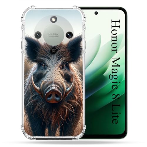 Coque Honor Magic 8 Lite 5G Chasse Sanglier antichoc