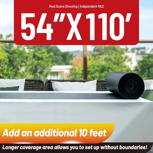 Image of Plastic Table Cloth, 110 Ft x 54 In Plastic Table Cloth Disposable, Black Tablecloths Premium PEVA Material, Waterproof with Cutter, Disposable Tablecloth Ideal for Banquets, Festivals, Parties