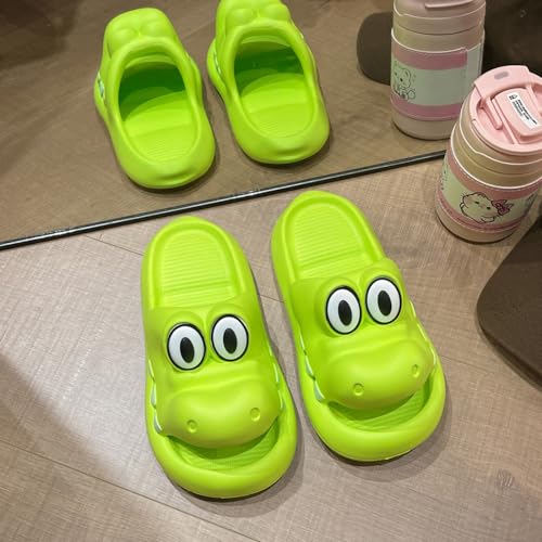 Crocodile Slippers Bathroom Slippers Lovely Female Summer Outside Wear Deodorant Bath Non-slip Home Slippers2
